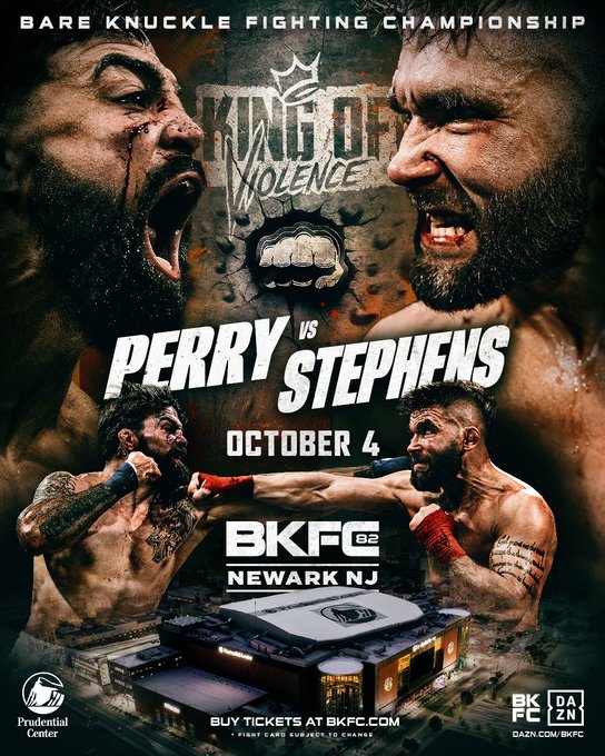 Ready to “Bleed at the Devil’s Den” – Mike Perry and Jeremy Stephens In Real Blood Match at BKFC 82