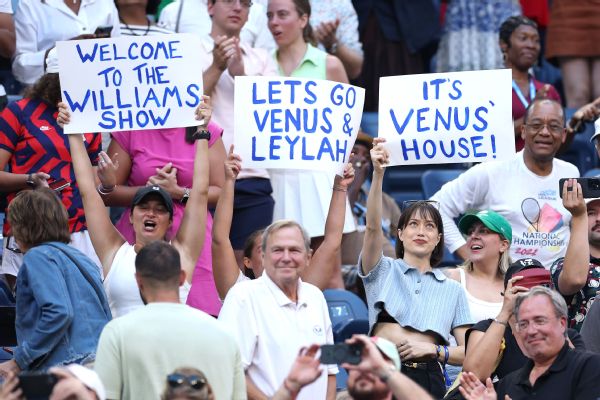 Venus in doubles last 8, calls on Serena to show up
