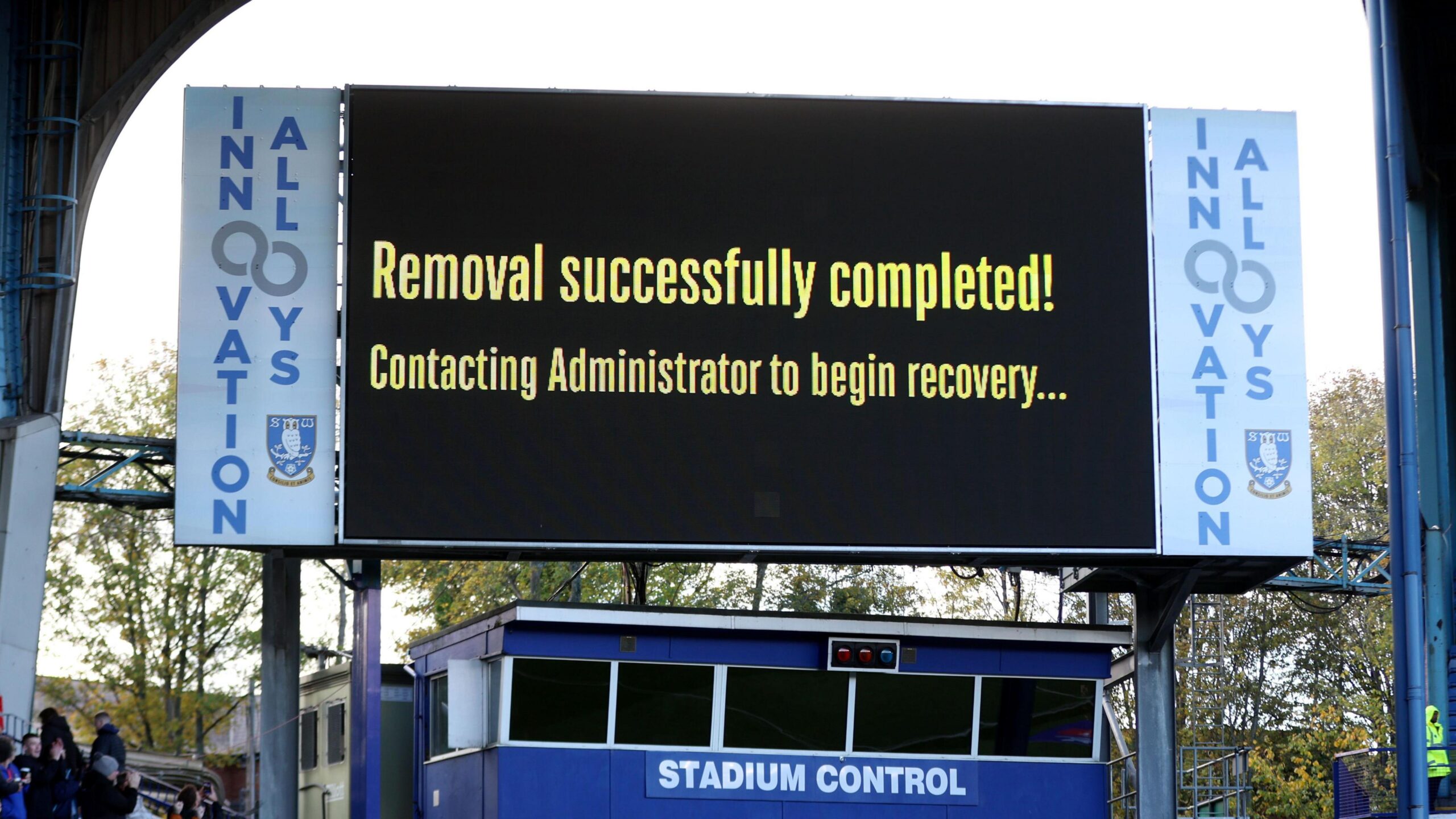 Administration-stricken Sheff Wed disburse salaries a day ahead