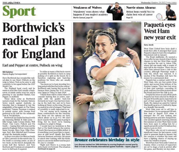 Paqueta wants to leave West Ham - Wednesday's gossip