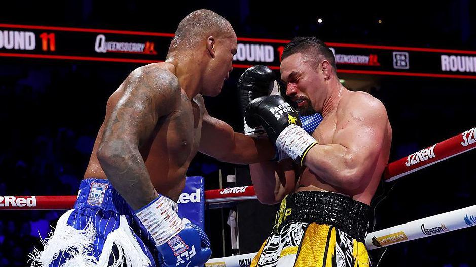 Parker vs Wardley: Fabio Wardley stops Joseph Parker in huge heavyweight upset