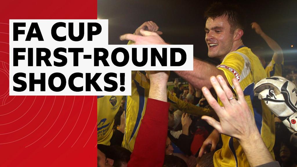The FA Cup first-round's biggest shocks