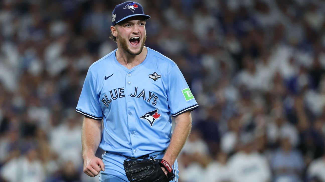 Yesavage's record 12 K's lead Jays past Dodgers