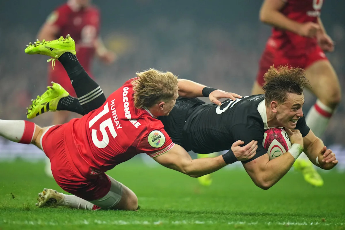 All Blacks extend 72-year winning streak against spirited Wales in seven-try victory