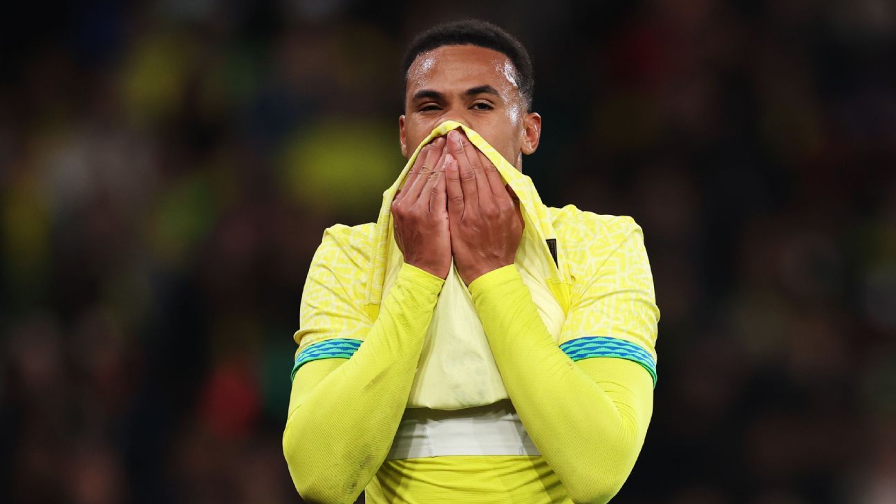 Arsenal’s Gabriel out of Brazil squad with injury