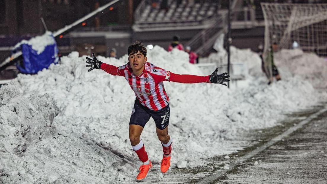 Canadian Premier League final: Atletico Ottawa’s ‘icicle kick’ lights up blizzard-hit final