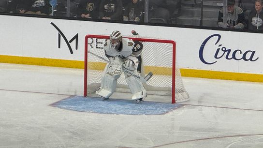 Carter Hart returns, Trevor Connelly scores first goal in Silver Knights win over Wranglers