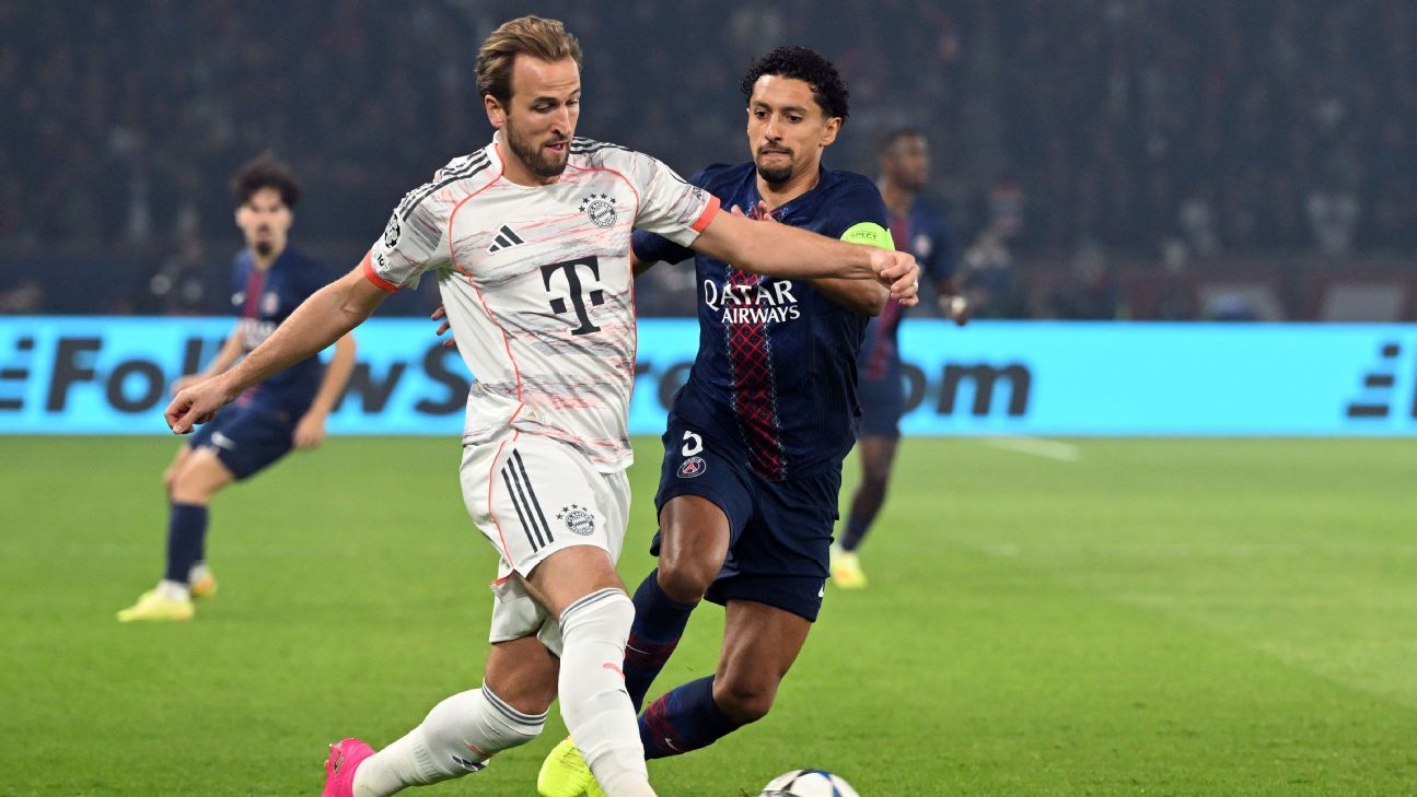 Champions League live updates: Powerhouses collide as Arsenal confront Bayern, PSG battle Tottenham