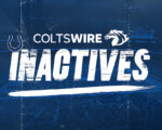 Colts list 6 players inactive vs. Texans; Tyler Warren is available