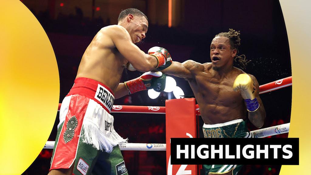 David Benavidez v Anthony Yarde highlights