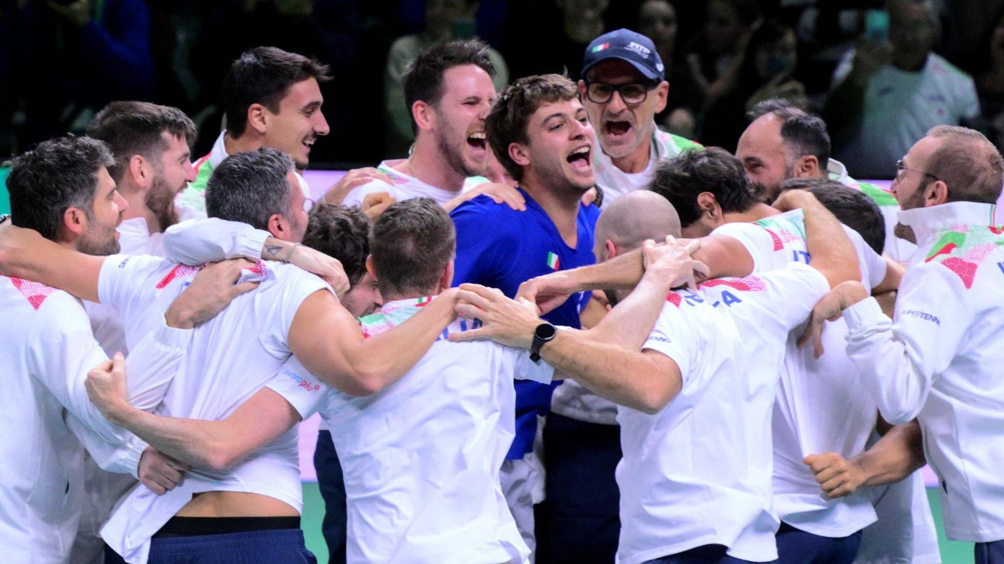 Davis Cup Finals: Italy beat Spain to win historic third successive title