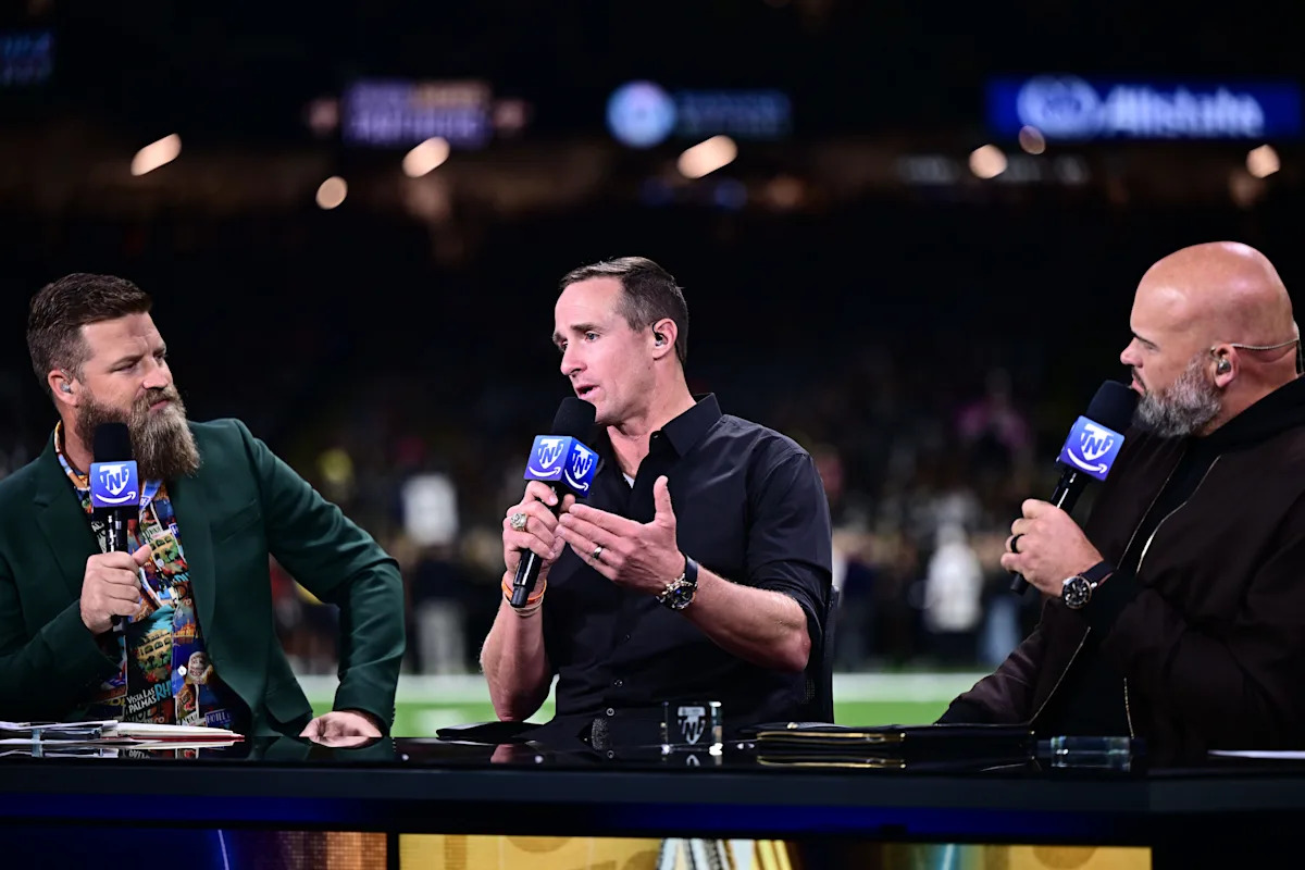 Drew Brees will call Week 12’s Saints vs. Falcons rivalry game for FOX Sports