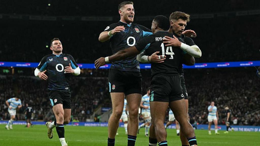 England 27-23 Argentina: Max Ojomoh stars as hosts revel in winning habit