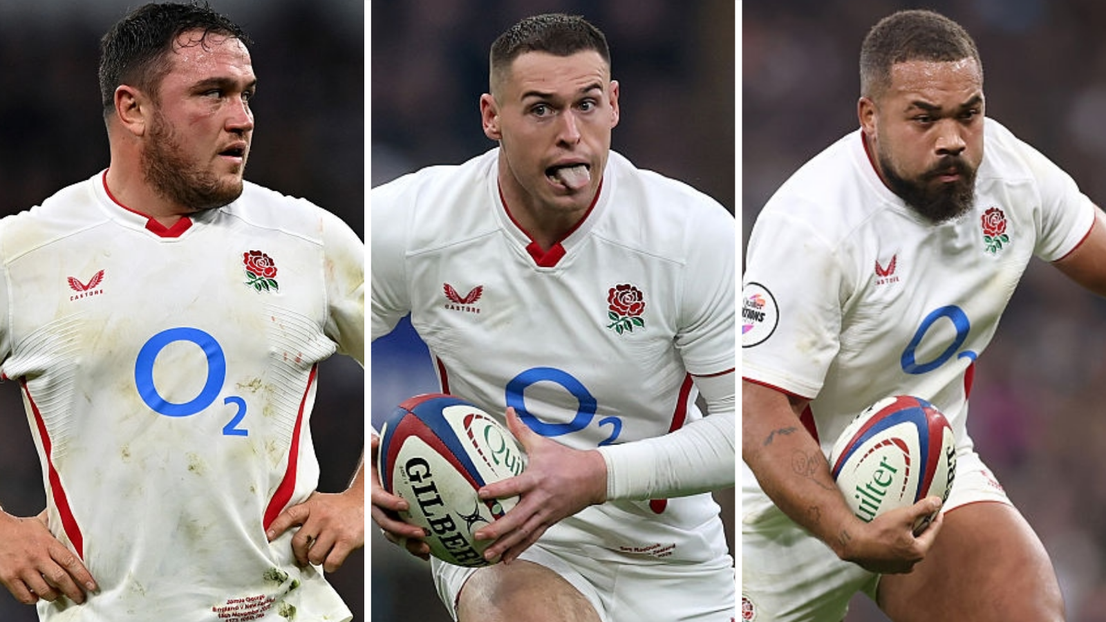 England v Argentina: Jamie George, Tom Roebuck and Ollie Lawrence ruled out
