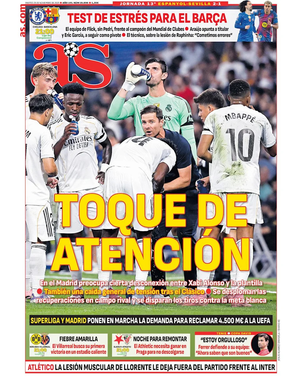 🗞️ Front pages: Barça return to Champions League, Madrid in crisis?