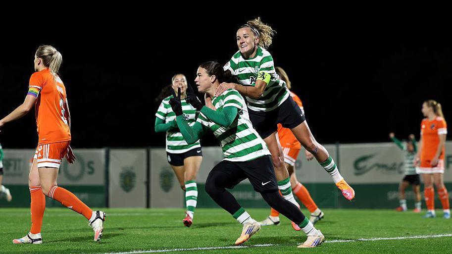 Glasgow City fall to Sporting in Europa Cup after extra-time