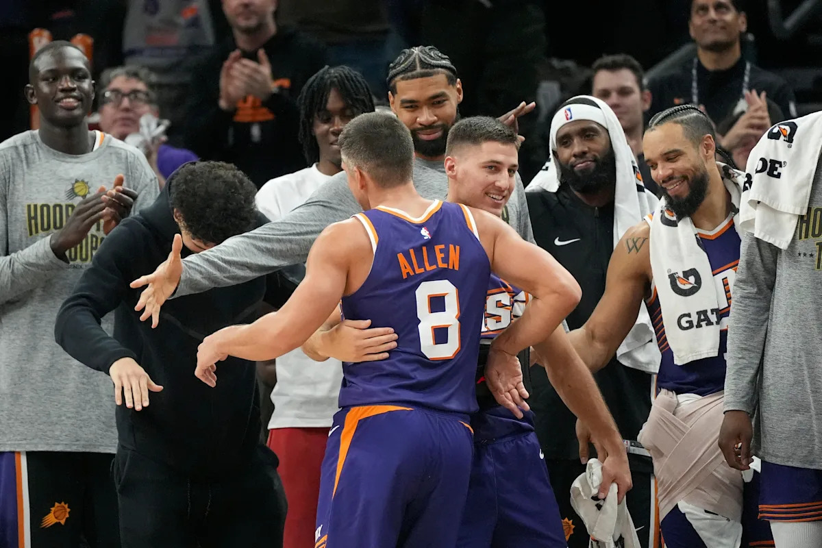 Grayson Allen makes Suns-record 10 3-pointers, scores 42 points in 121-98 victory over Pelicans