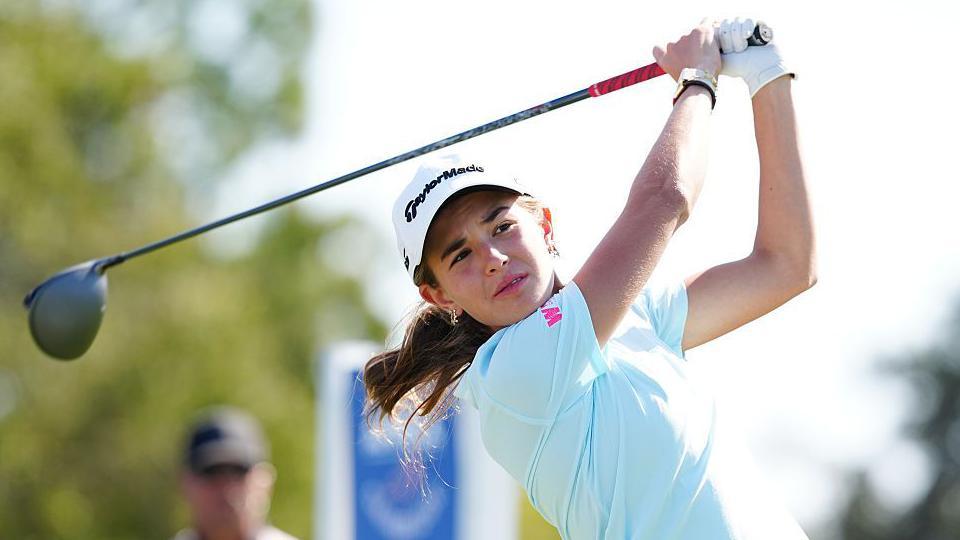 Kai Trump misses cut despite improvement on LPGA bow