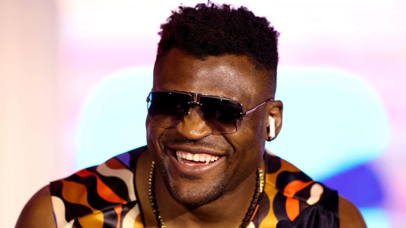 Ngannou defends Aspinall over eye poke incident