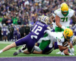No. 6 Oregon secures its position in the College Football Playoff with victory at Washington