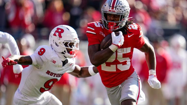 Ohio State running back Bo Jackson surpasses Auburn and NFL icon’s freshman rushing mark