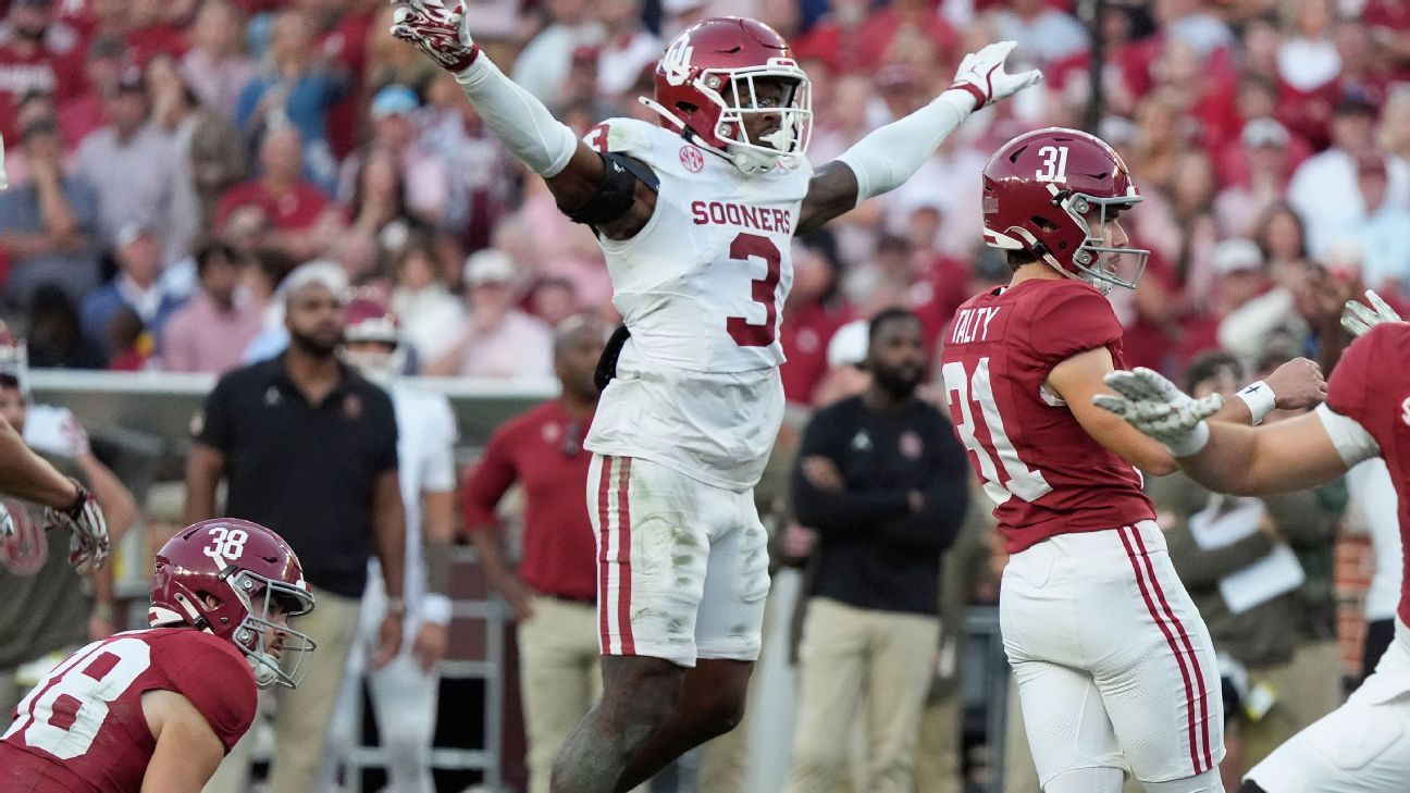 OU defense shines in takedown of No. 4 Alabama