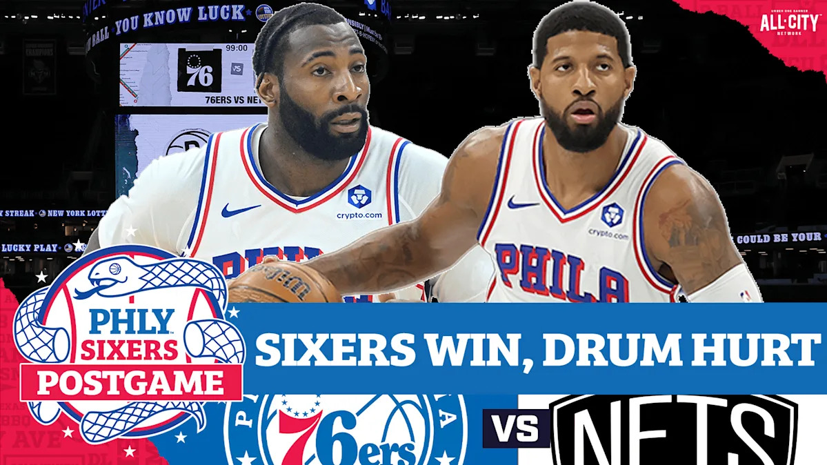 PHLY Sixers Podcast: Paul George looks SHARP, Andre Drummond INJURED in Sixers’ win over Nets
