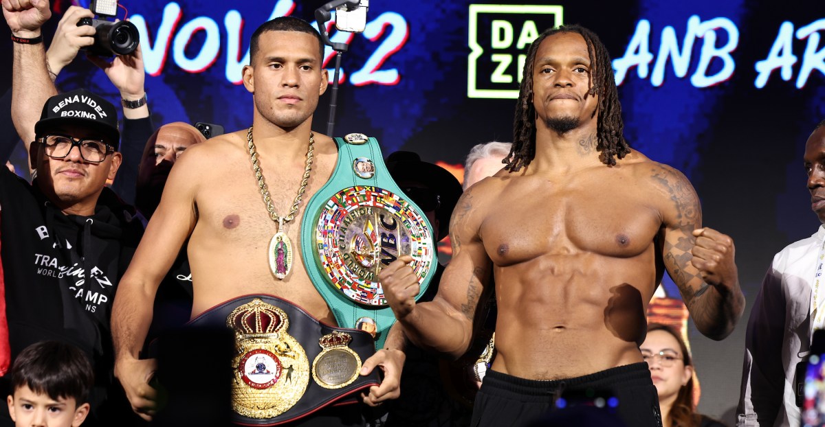 Photos: Benavidez-Yarde, Haney-Norman set after weigh-in