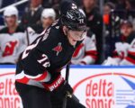 Sabres' Thompson levels dispute with Devils' Noesen