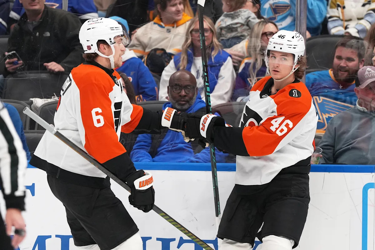 Sanheim scores in OT to rally Flyers past Blues 3-2