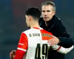 Shaqueel van Persie: Feyenoord forward handed debut by dad Robin van Persie