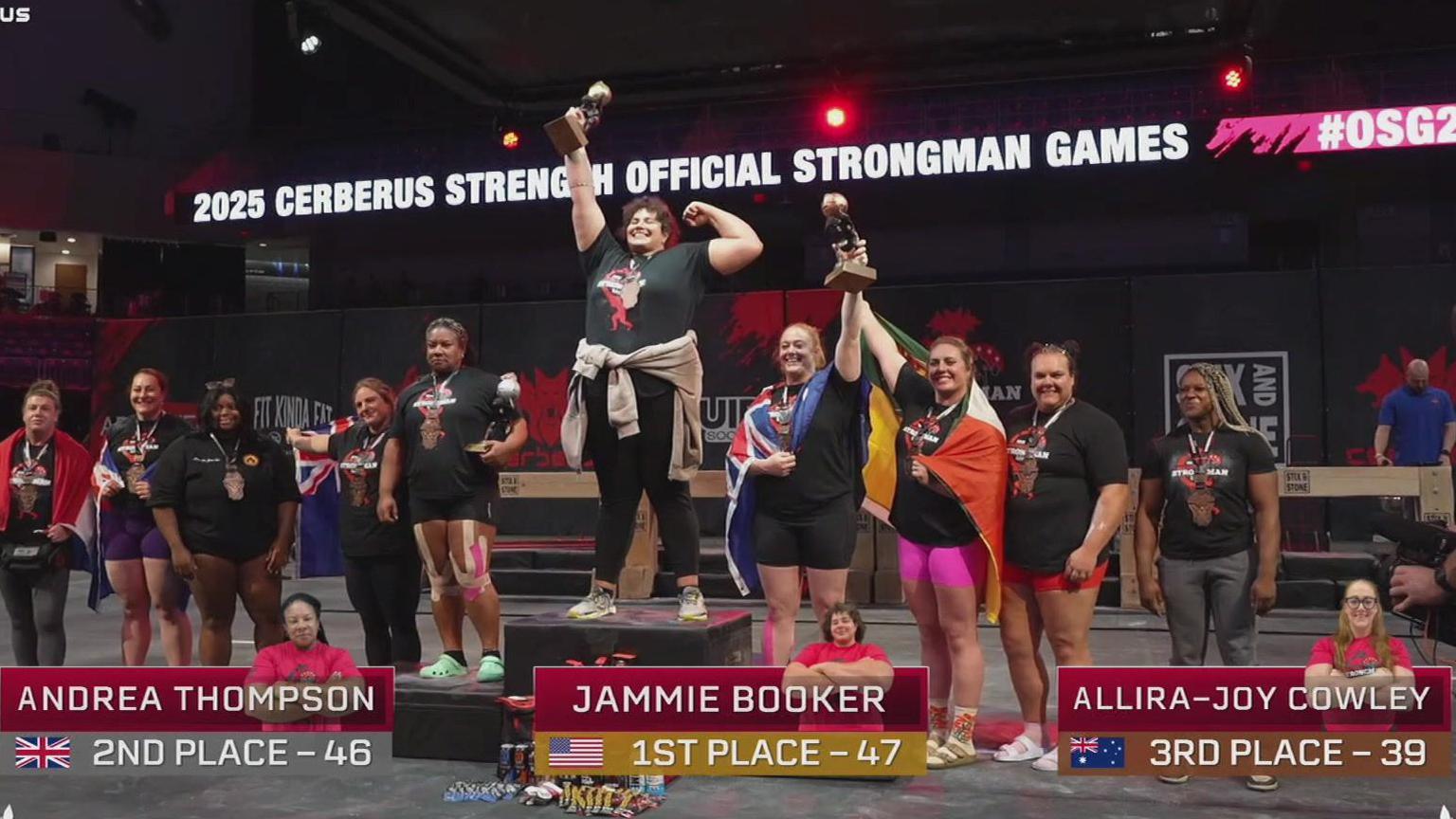 Transgender athlete 'was very dishonest', says world's strongest woman Andrea Thompson