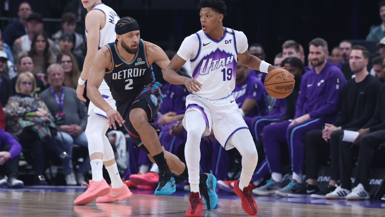 Bailey exits Jazz win vs. Pistons with hip strain