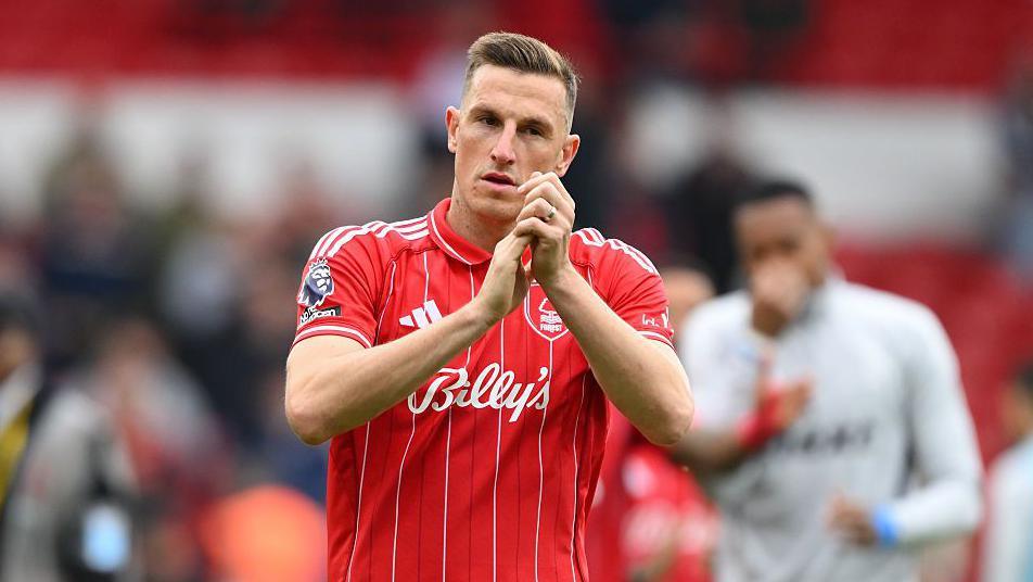 Chris Wood: Nottingham Forest striker undergoes surgery