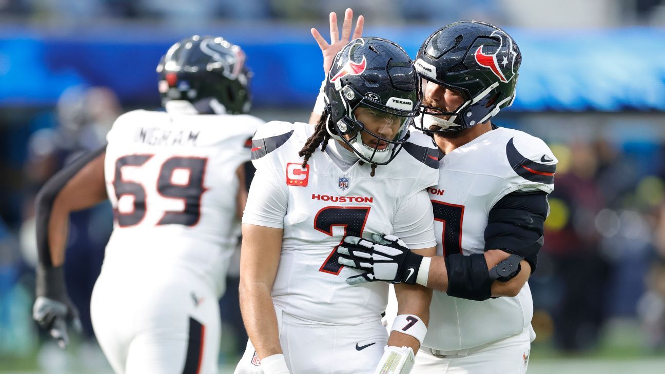 Follow live: Texans build early lead on two C.J. Stroud TD passes