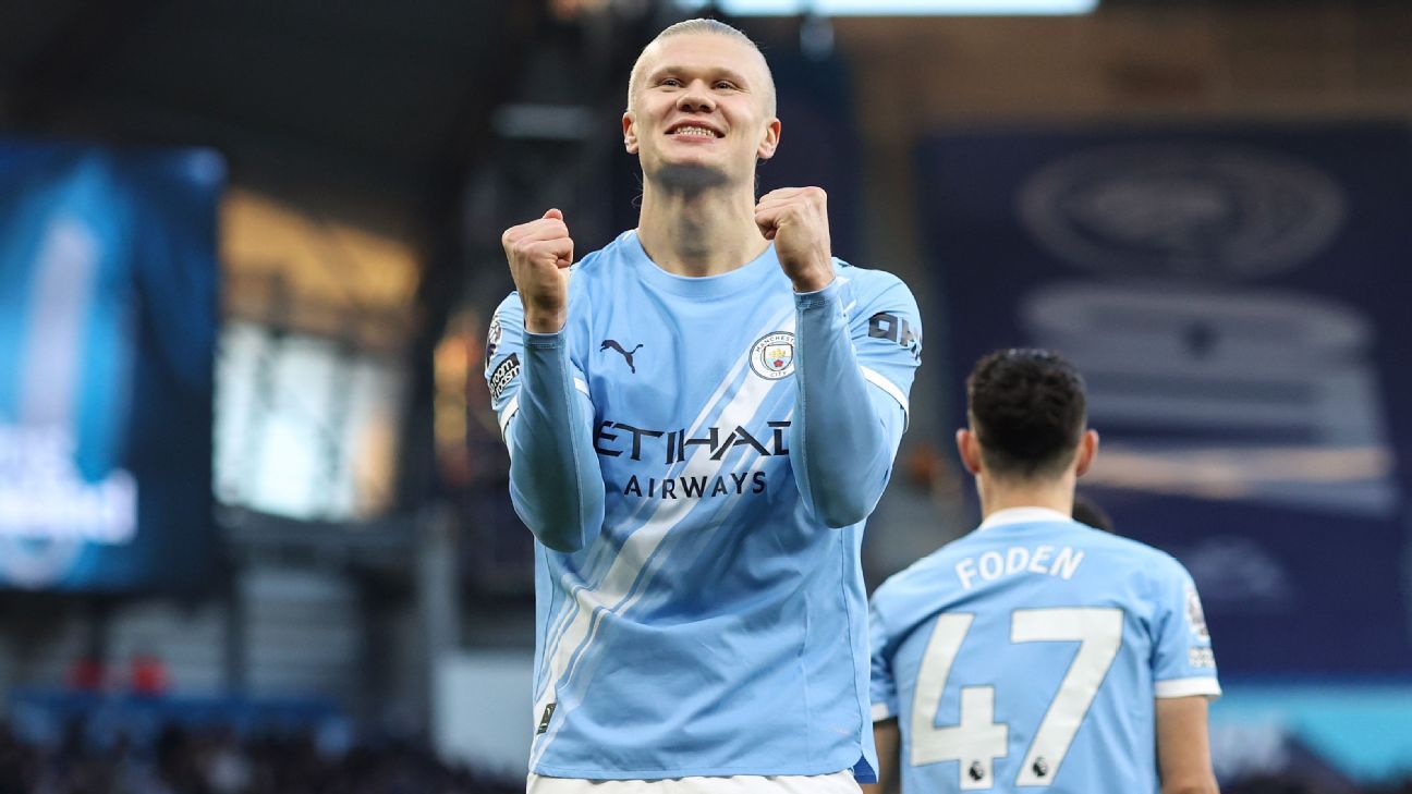 Return of The Robot! Haaland bringing back Crouch's iconic goal celebration