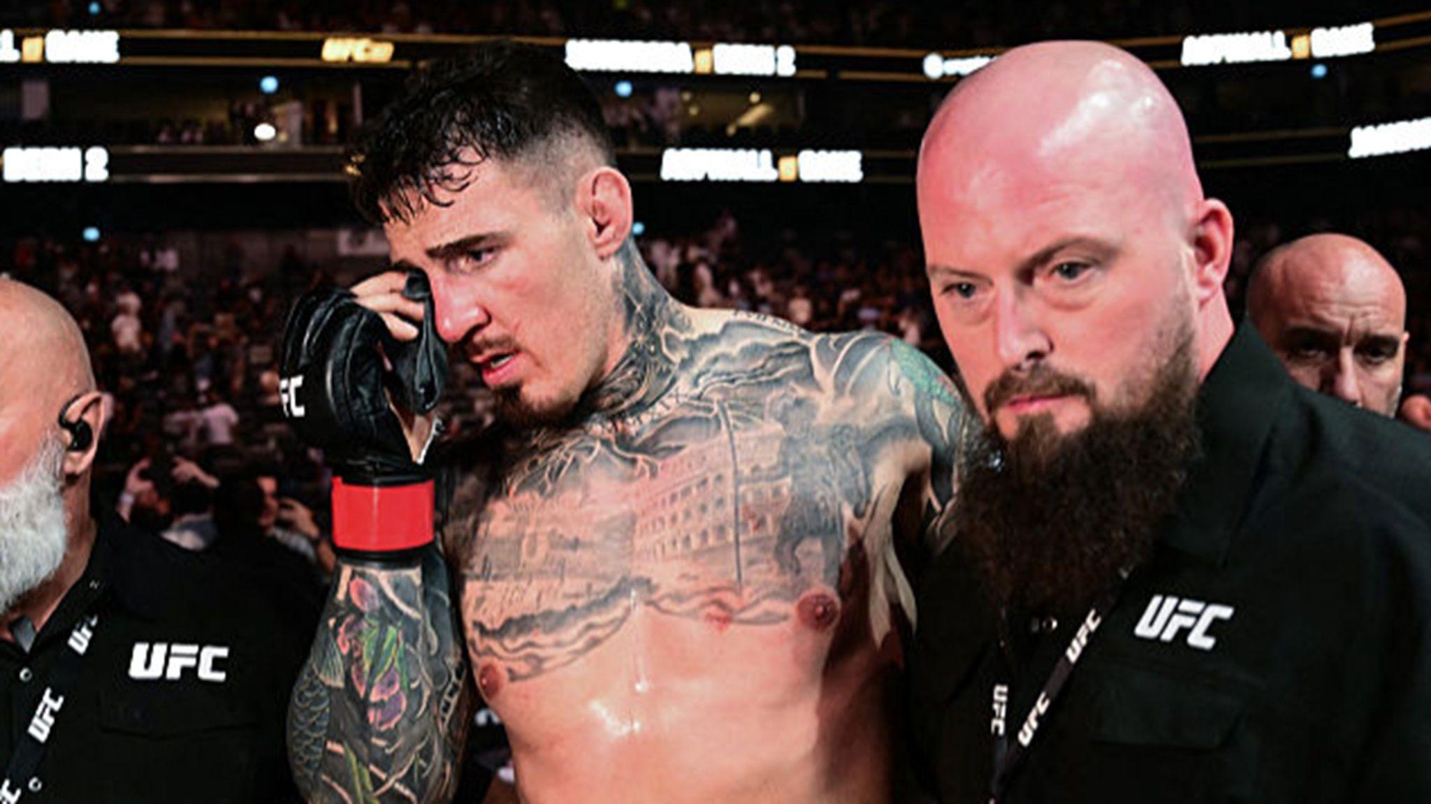 Tom Aspinall: British fighter identified with eye ailment following UFC 321 matchup against Ciryl Gane
