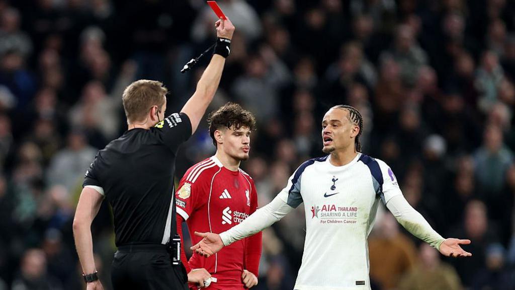 Tottenham 1-2 Liverpool: Cristiano Romero wouldn't have seen red if referee 'did his job' - Thomas Frank