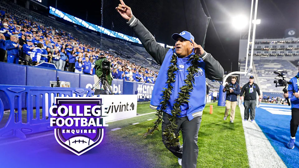 What bubble teams will make the CFP? + Kalani Sitake stays at BYU & Jared Curtis flips to Vandy