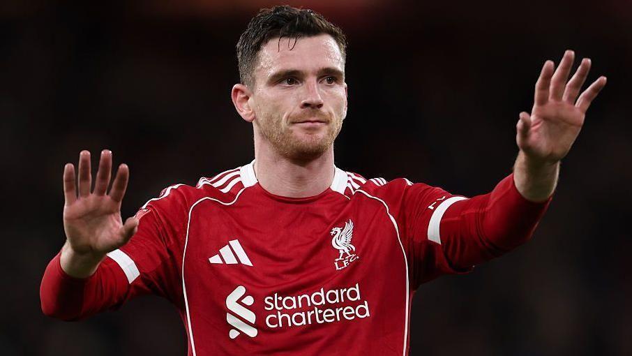Andy Robertson: I want to stay at Liverpool but nothing’s decided