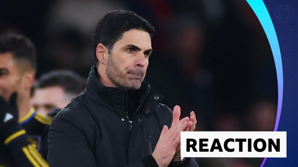 Arsenal 2-3 Manchester United: Mikel Arteta post-match reaction