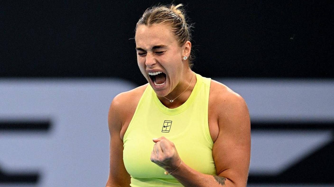 Brisbane International: Aryna Sabalenka sets up Marta Kostyuk final