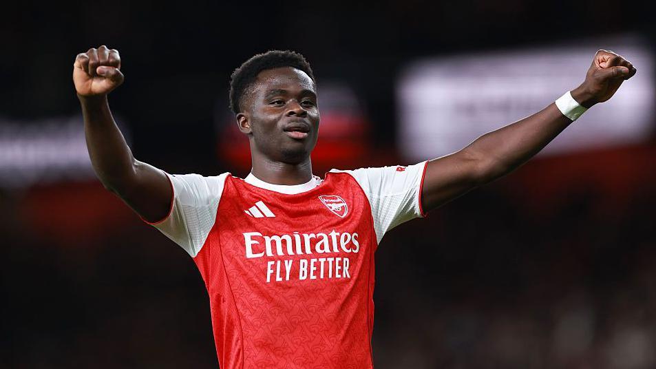Bukayo Saka agrees new long-term contract with Arsenal