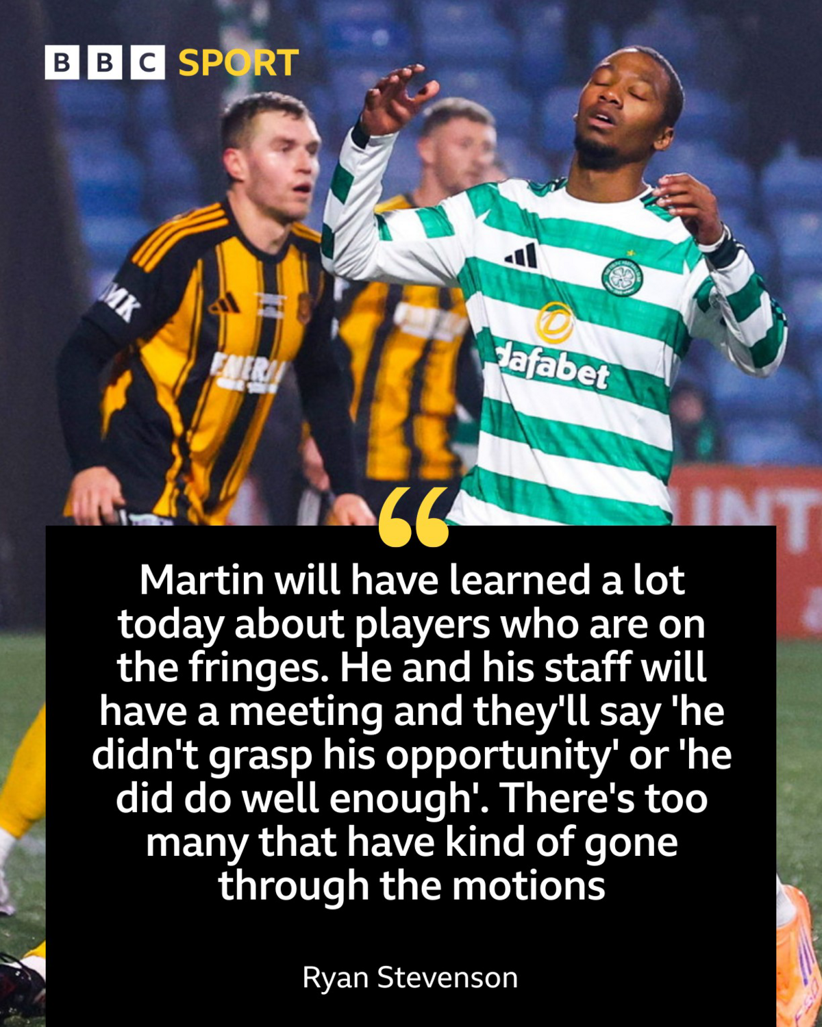 Celtic: 'I'm not sure I learned much more' about my squad, says Martin O'Neill