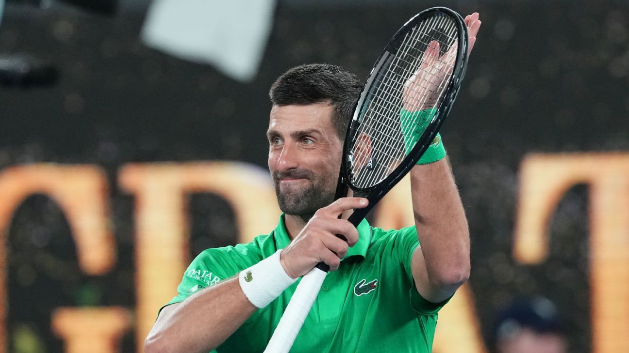 Centurion: Novak Djokovic wins 100th match at Australian Open