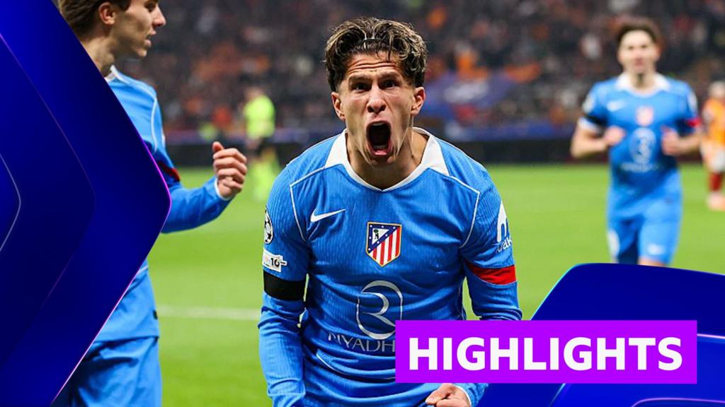 Champions League Highlights: Galatasaray 1-1 Atletico Madrid