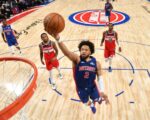 Cunningham (wrist) sits out Pistons' win vs. Bulls