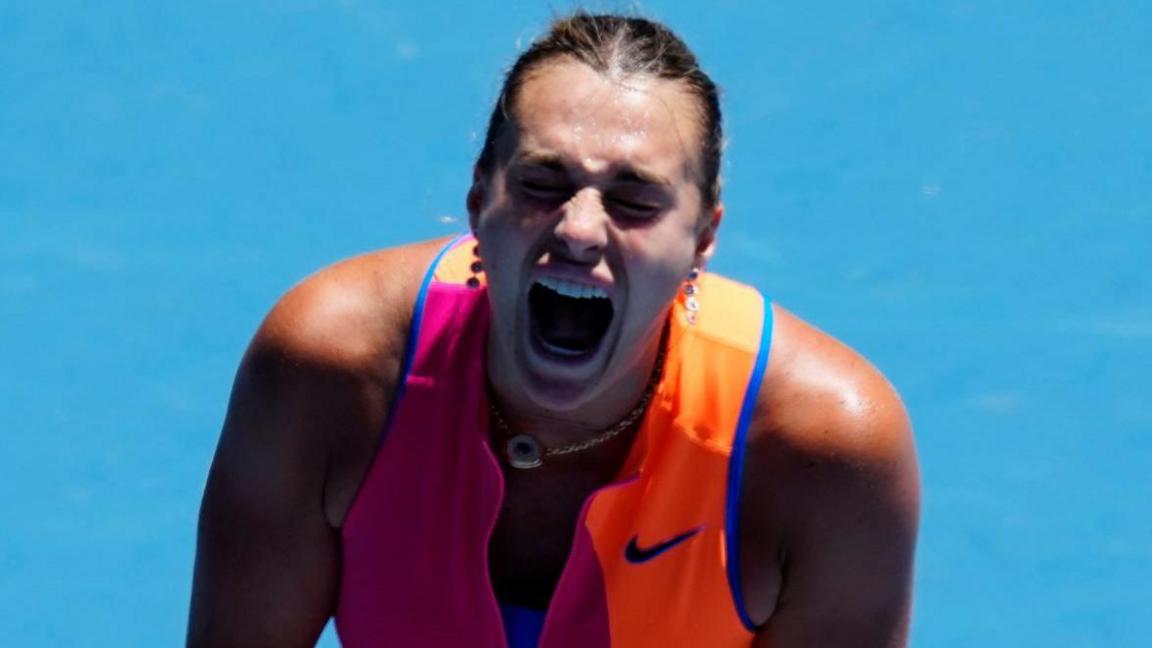 'Emotionally all over the place' - gritty Sabalenka wins