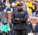 Ex-Michigan football coach Sherrone Moore returns to court