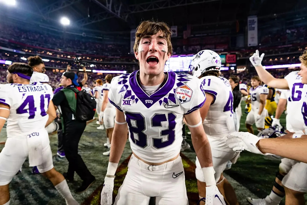 Football: TCU WR Keagan Cunningham enters transfer portal